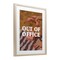 Stupell Industries Out of Office Pink Phone Framed Print Under Glass, design by Lil' Rue